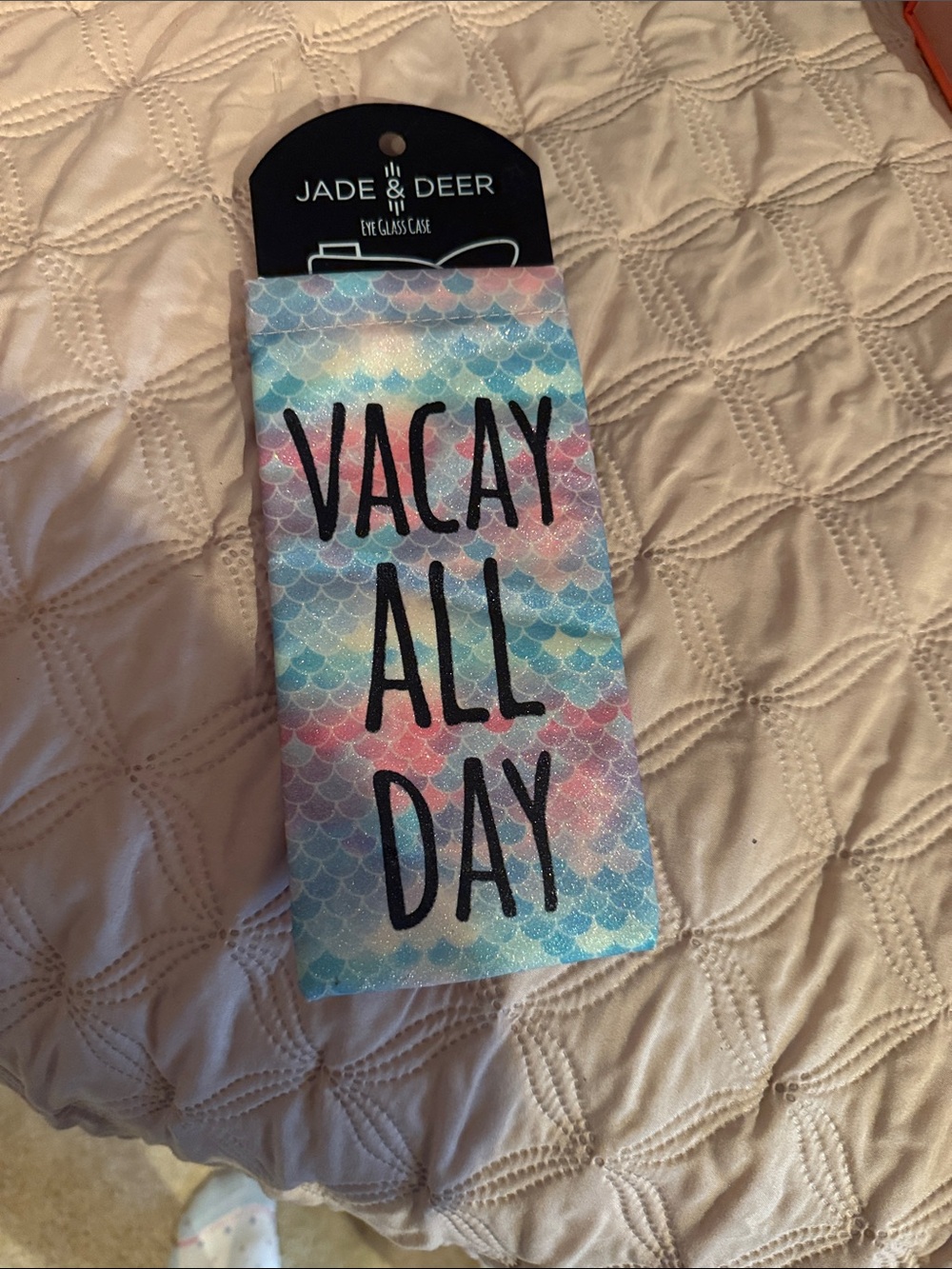 Vacay All Day Pastel Sunglass Case